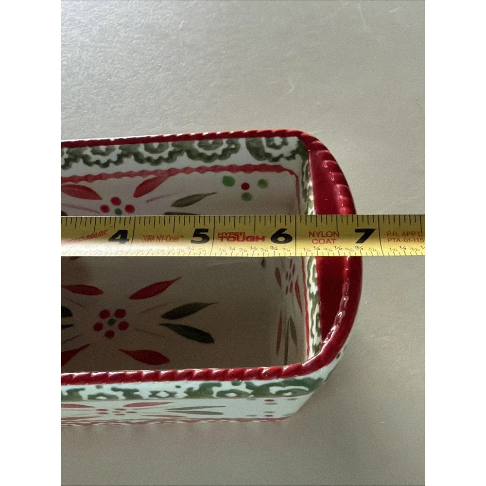 Temptations By Tara Christmas Holiday Gift 12oz Baking Mini Loaf Pan